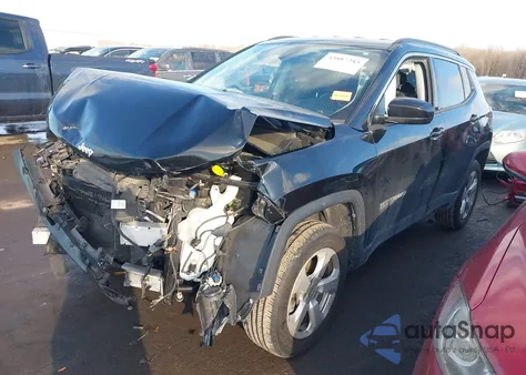 2018 Jeep Compass Latitude z USA, uszkodzony, nr VIN 3C4NJDBB1JT201628